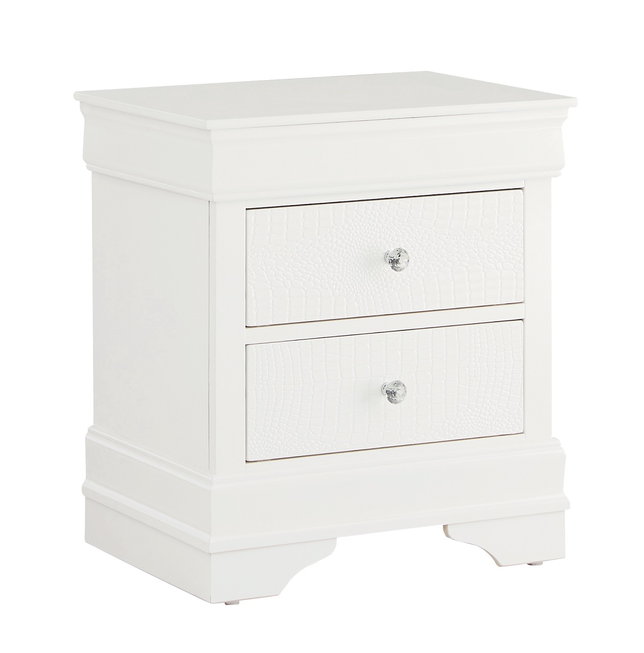 Pompei (White) Night Stand