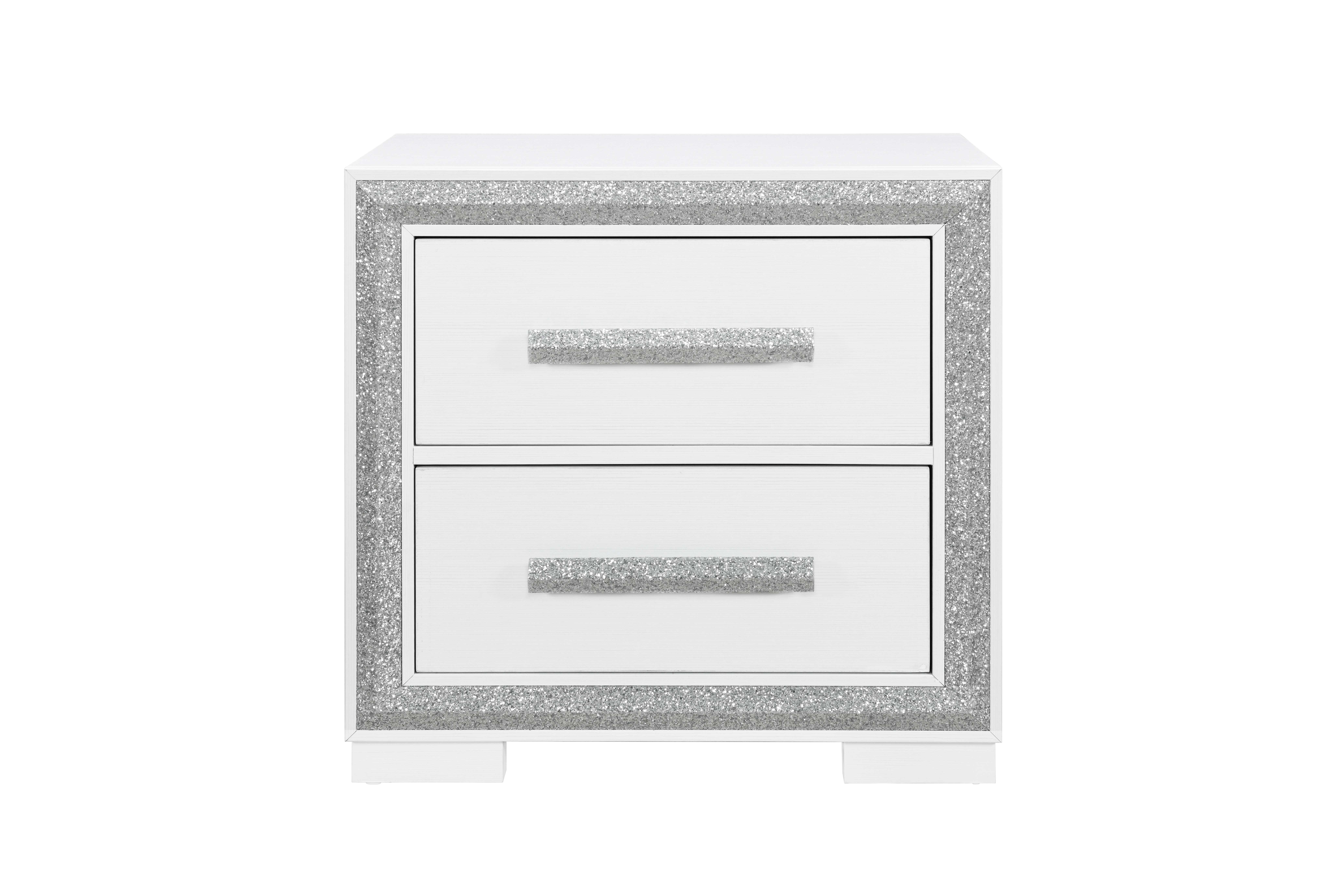 Andros-Silver Night Stand