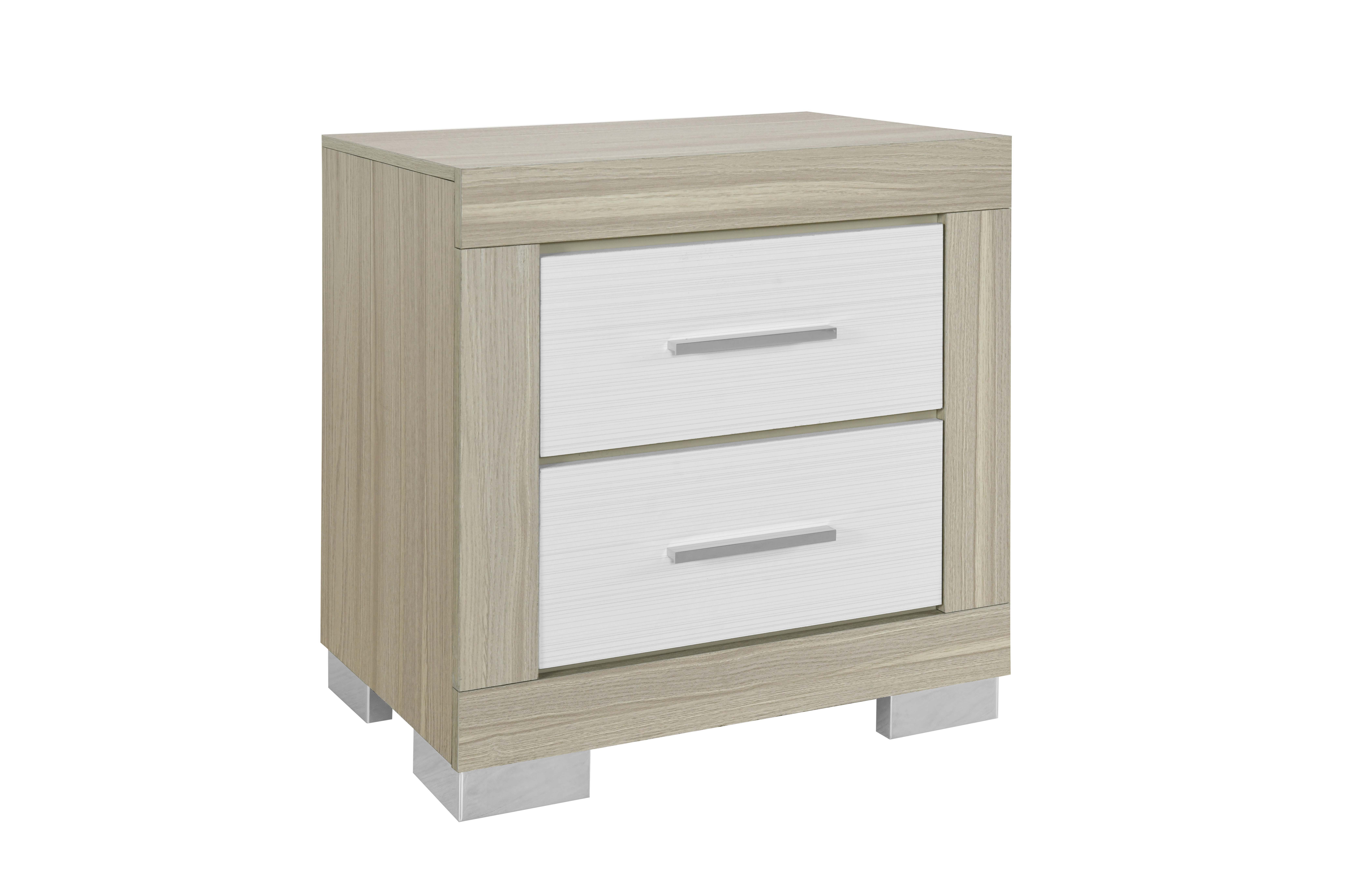 Emma (Natural-White) Night Stand